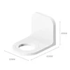 1/2pcs Adjustable Dispenser Bottle Holder Wall Mounted Adhesive Shampoo Lotion Hand Soap Bottle Hanger Bathroom Storage Rack 6