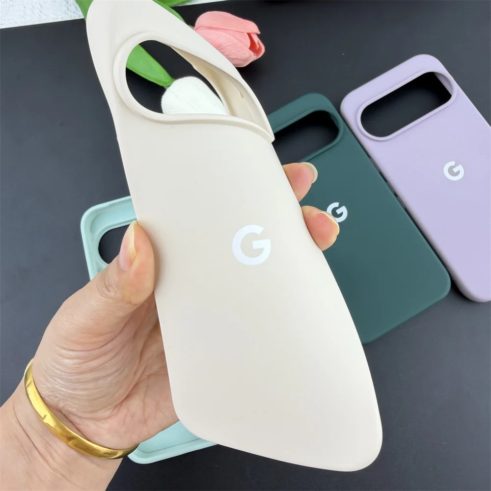Premium Liquid Silicone Phone Case with Soft TPU Full Protection - Color Skin Feel Finish