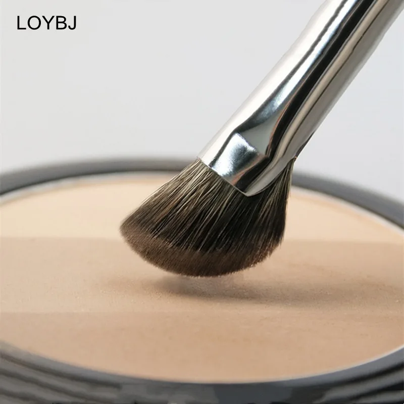 LOYBJ 3D Nose Shadow Brush V Face Contour Makeup Brushes Soft Hair Blush Highlight Powder Cosmetic Women Facial Beauty Tools view 3