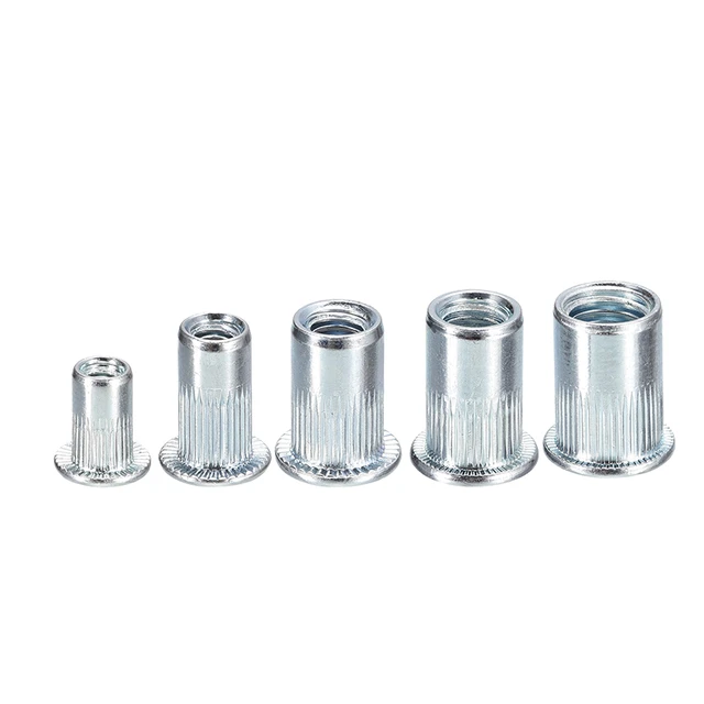 M8 x 28mm Threaded inserts for wood - High Quality Steel