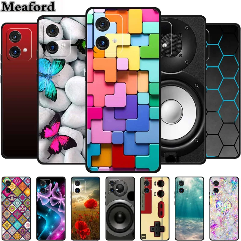 Per Motorola Moto G84 G54 5G Custodia Di Lusso Tpu Cover Posteriore In Silicone Morbido Per Moto G54 Motog84 Fundas Antiurto Protettivo