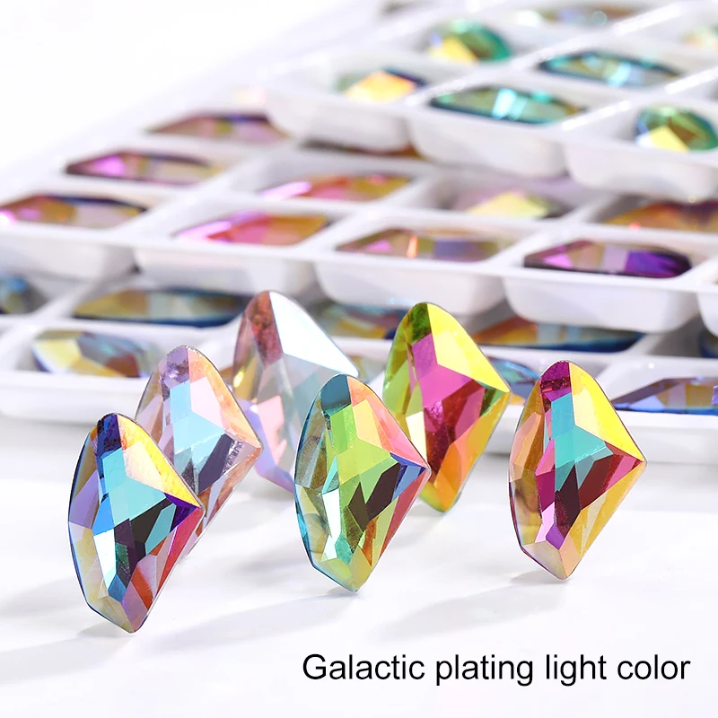 

Rhinestones Glass Glitter Crystals Diamond Decoration New Protein Series Jewelry Making Accessories Nail Charm Art DIY Creative