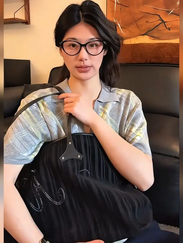 JIAERDI Stripe Black Tota Bag Handbag Women Vintage Large Capacity Y2k Shoulder Bags Female Casual Shopping Underarm Bag 2025