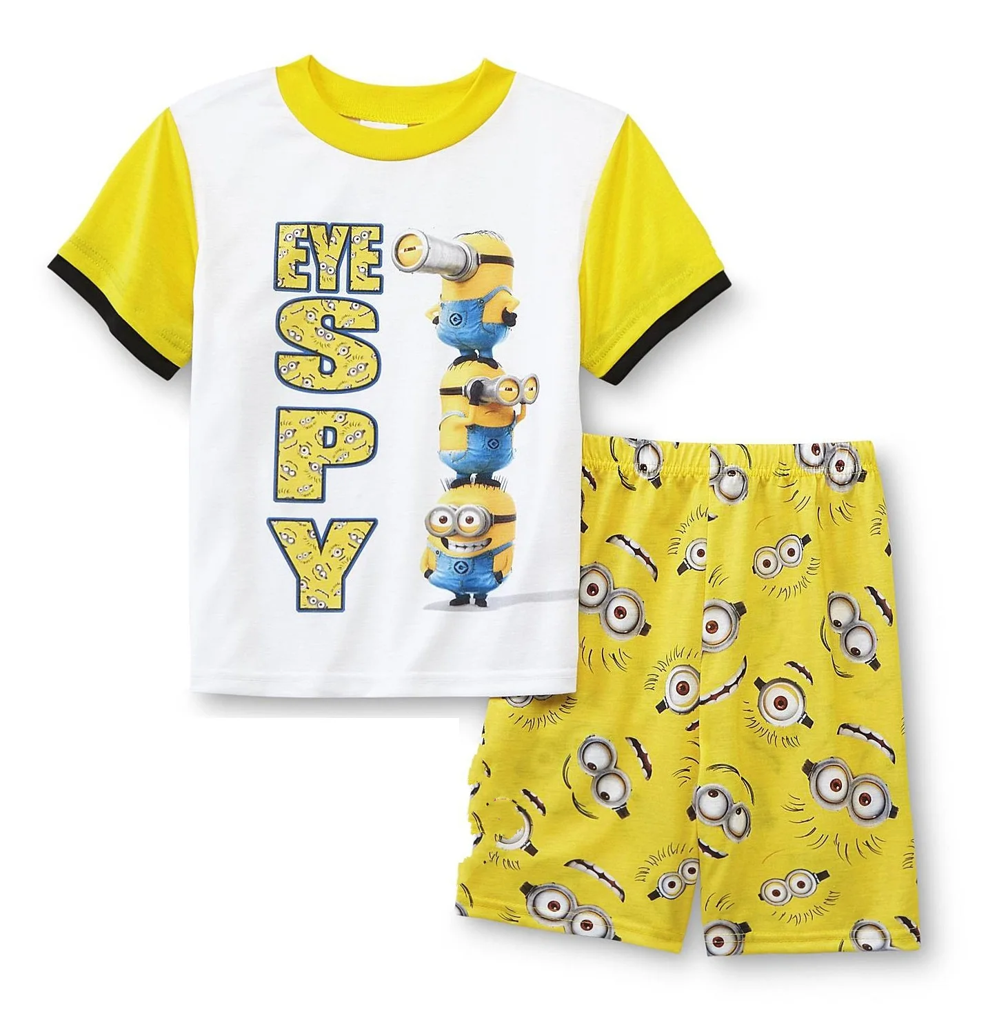 Children's Pajamas Set Long-sleeved Trousers Children's Home Wear Suit Boys and Girls Sleepwear