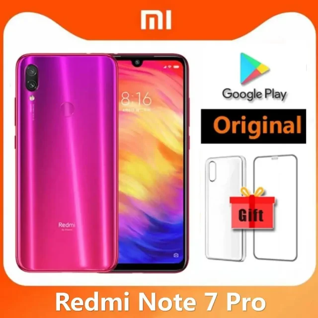 6GB 128GB Xiaomi Redmi Note 7 PRO Original Smartphone Snapdragon