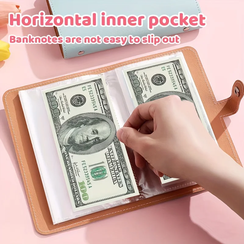 Money-saving Planner And Cash Storage Notebook With Organiser_voghion.com