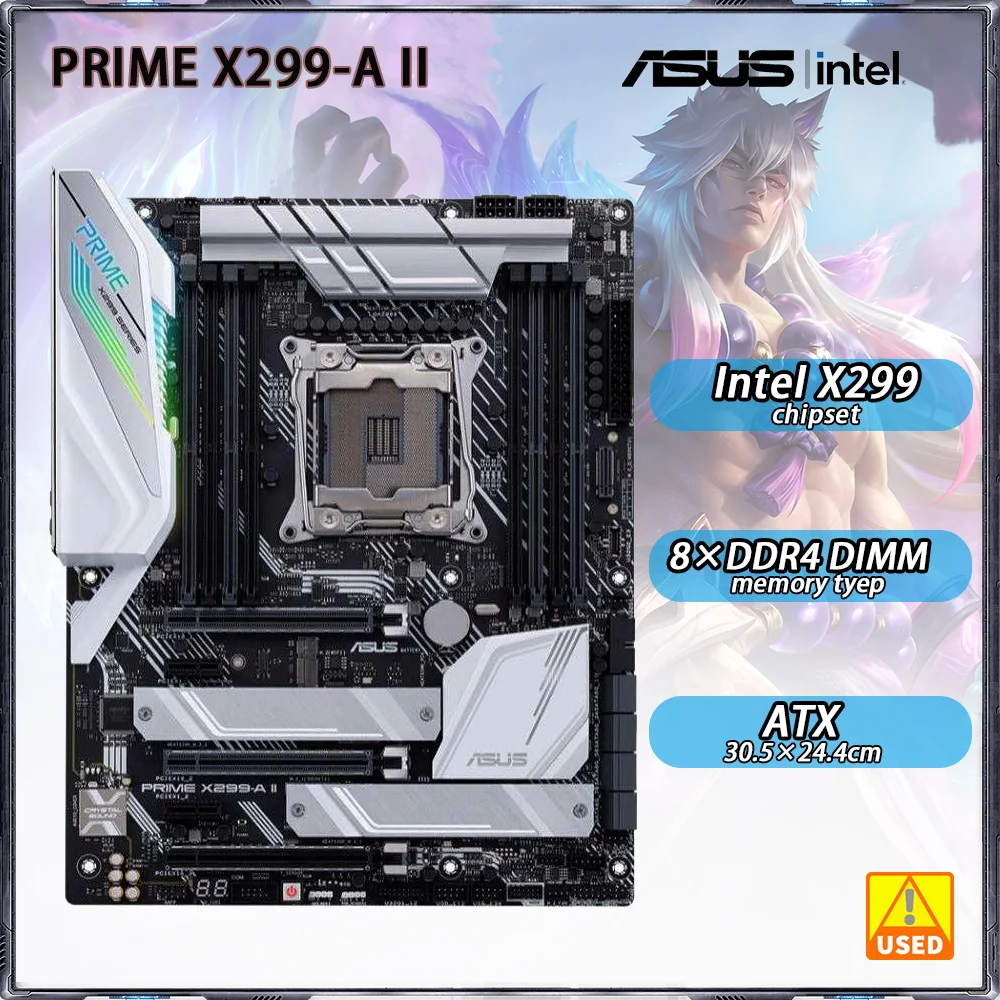 Asus-tarjeta-de-red-Gigabit-I219V-integrada-LGA-2066-Core-x-series-chip ...