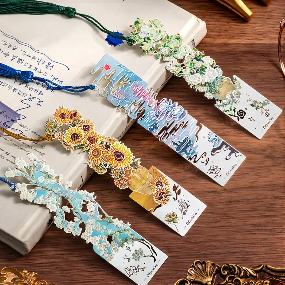 Metal Bookmark Animal Bookmark Cute Dragon Phoenix Lucky Carp Metal Bookmark Hollowed Out Creative Souvenir Gift For Students And Readers