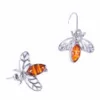 Fashion Retro Little Bee Stud Earrings Amber Bee Earrings Exquisite Jewelry Valentine'S Gift Boucle D’Oreilles Acier Inoxydable 5