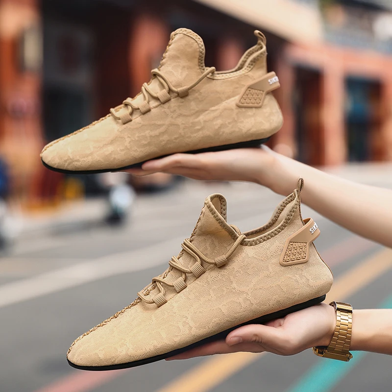 YRZL Fashion Summer Shoes Soft Comfortable Breathable Shoe for Man Shoes Men 2024 Trend Lightweight Outdoor Casual Walking Shoes 6