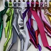 Soft Colorful Metallic Cloth Yarn Golden Silver Polyester Cloth Crochet Woven Yarn DIY Hook Knit Thread Material 100g X5569 5
