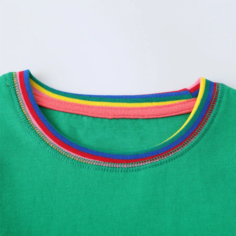 Summer Cotton Toddler Clothes for Girls Cartoon Animals Cats Short Sleeves Dresses Children's Clothing Vestidos