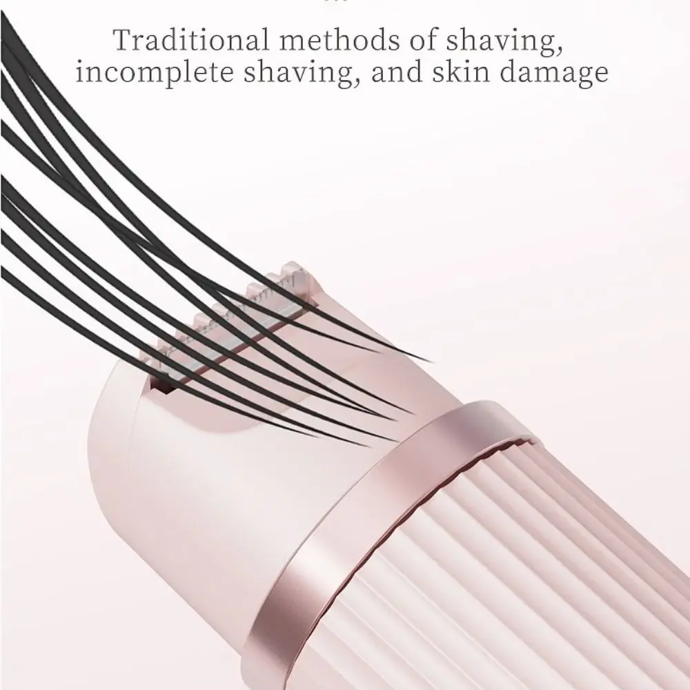 2 in 1 Electric Shaver Double Head Detachable Head Electric Epilator Rechargeable Body Shaver Women Body Care