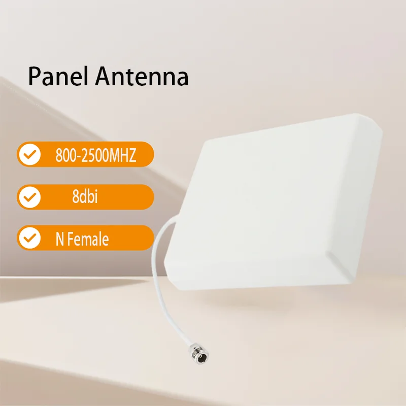 800-2500MHZ 4G LTE 7/8dbi Indoor Wall Mounted Panel Antenna Increase Cell Phone Signal Booster Router Antenna