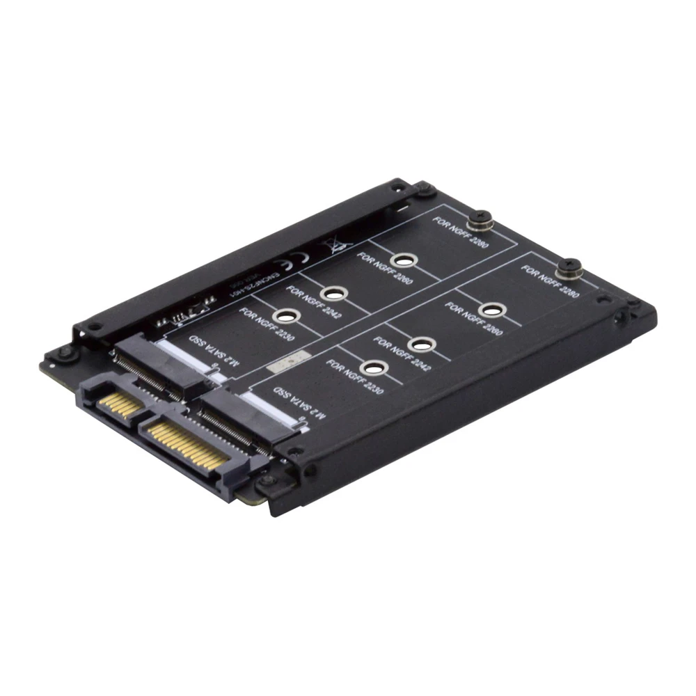 Dual Ngff B + M Sleutel M.2 Ssd Card Jbod Raid0 Overspanning Brug Naar