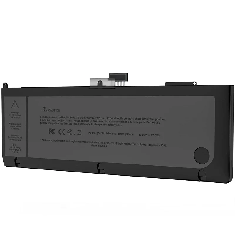 Batteria A1286 A1382 Sostituzione Per Macbook Pro 15 Pollici (Inizio/Fine 2011, Versione Metà 2012) Adatta Per Macbook Pro8,2 9,1