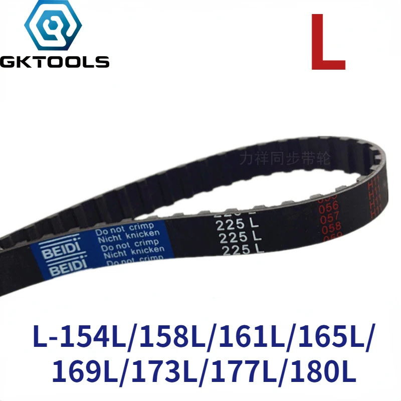 

GKTOOLS 154/158/161/165/169/173/177/180 L Timing Belt Width 13/20/25/38mm Perimeter 390.52/400/409.6/419/438.15/447.67/457.2mm