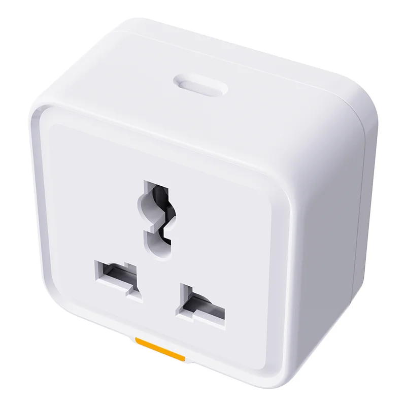 Universal Smart WiFi Plug with Overcharge Protection and Power Monitoring