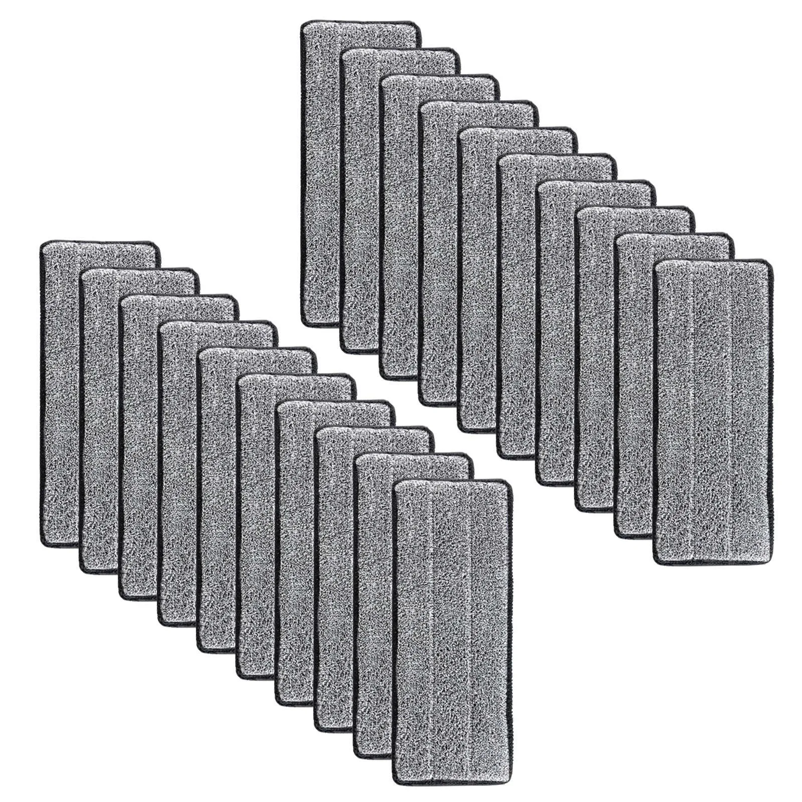 3-20pcs Microfiber Mop Pad Replacement Microfiber Washable Spray Mop Dust Mop Household Mop Head Cleaning pad grey color 2