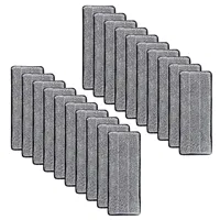 3-20pcs Microfiber Mop Pad Replacement Microfiber Washable Spray Mop Dust Mop Household Mop Head Cleaning pad grey color 2