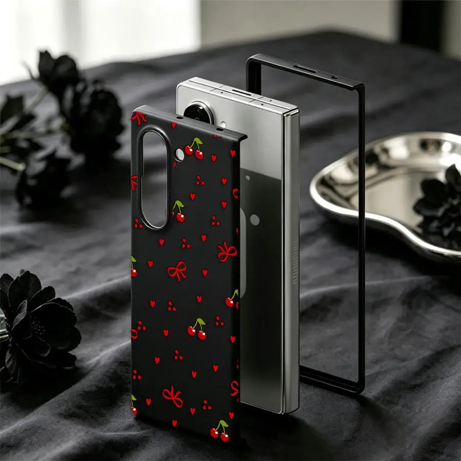 Mini Bow Cherry Back Phone Case Cover