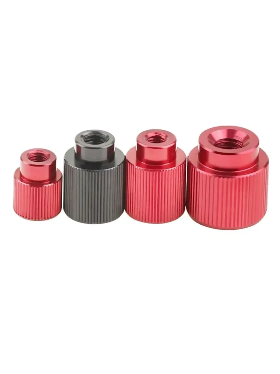 Description Picture 2 of itemAluminum Alloy Straight Thread Hand Twisted Nut/Internal Tooth Aluminum Handle Nut M3-M10