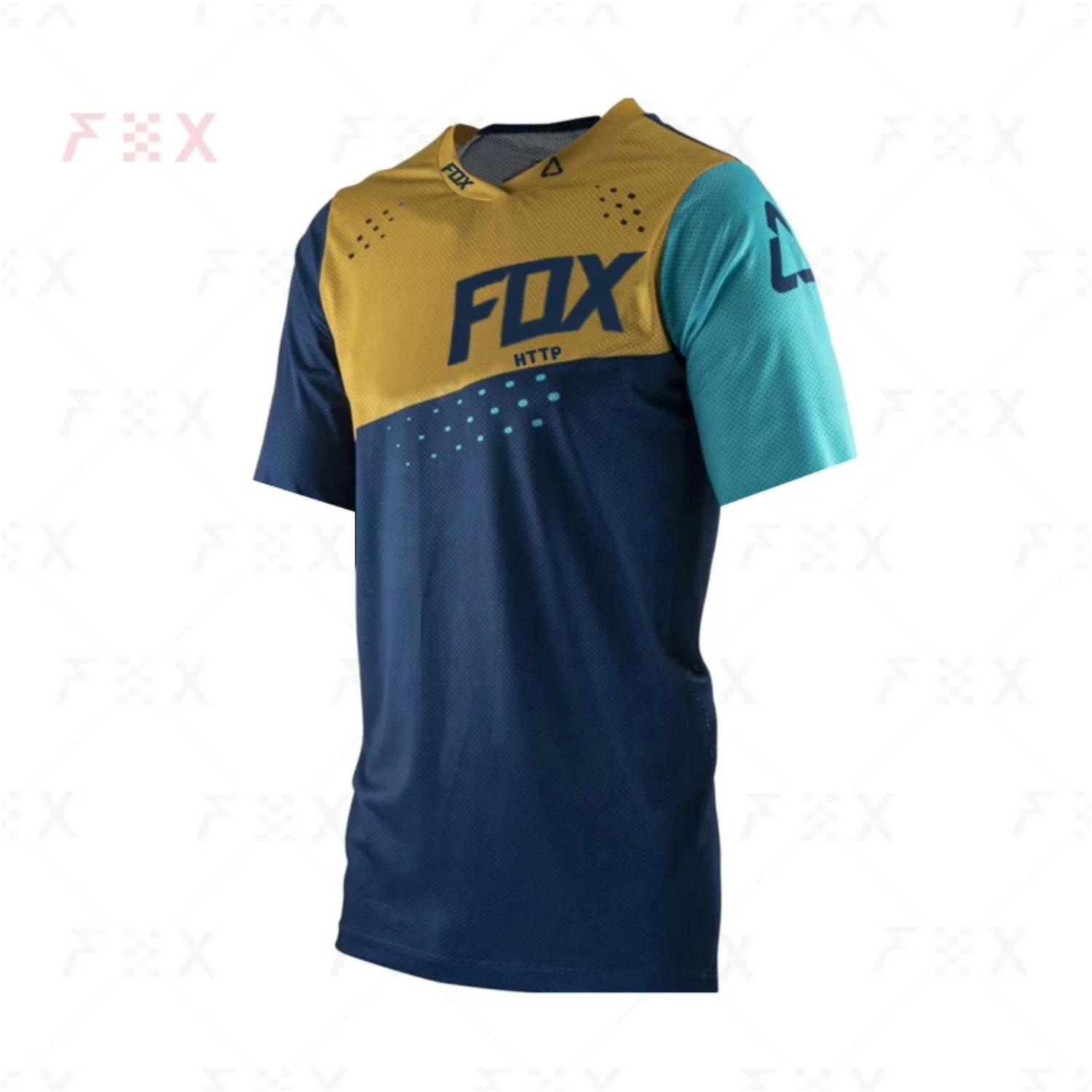 Men's Downhill Mountain Bike MTB Shirts Offroad DH Motorcycle Motocross Sportwear Clothing Http mtb jersey Racing Short