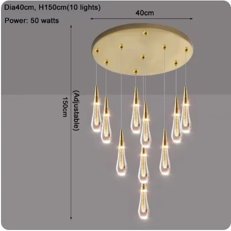 10 lights