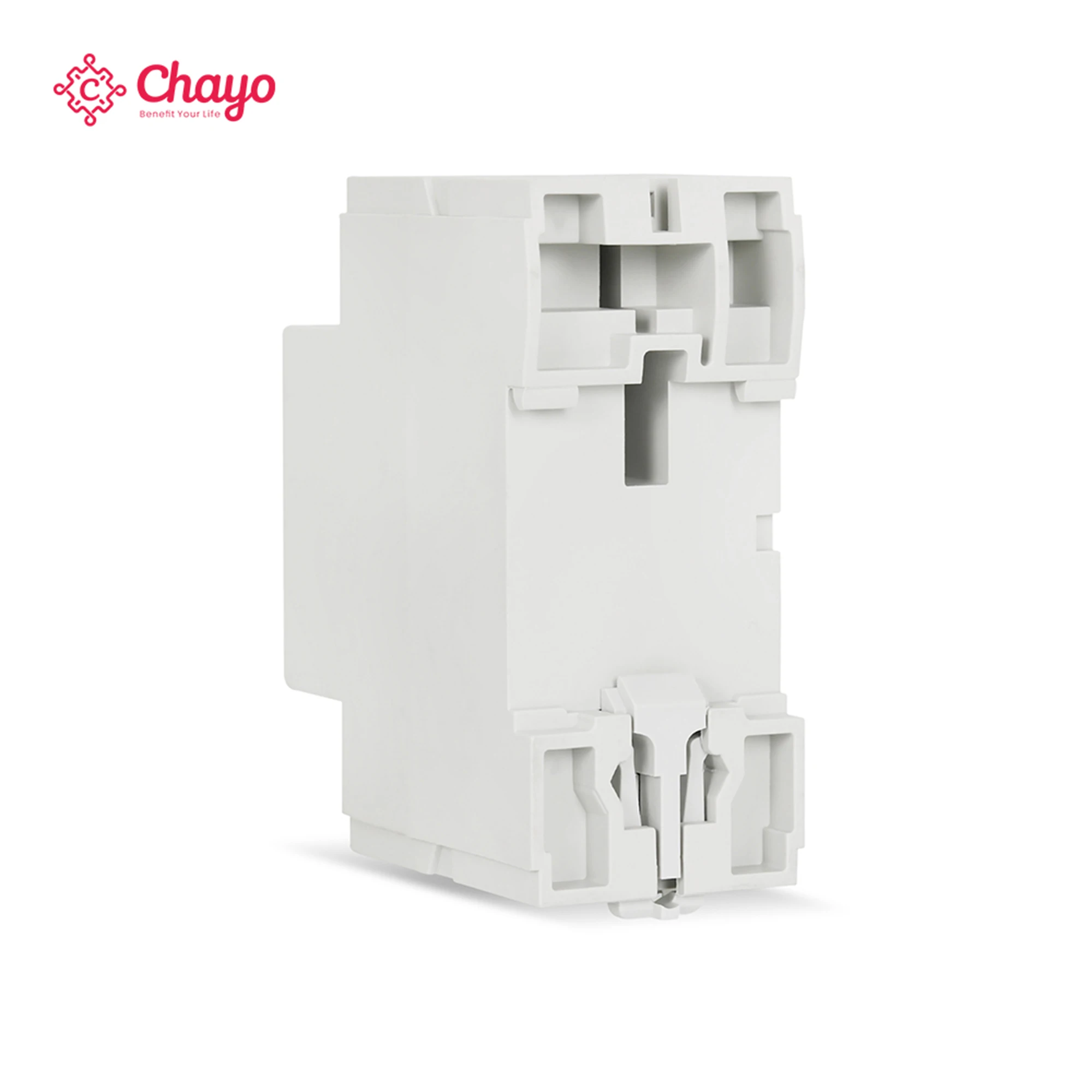 Dual Pole Electromechanical Residual Current Circuit Breaker with Safety Switch