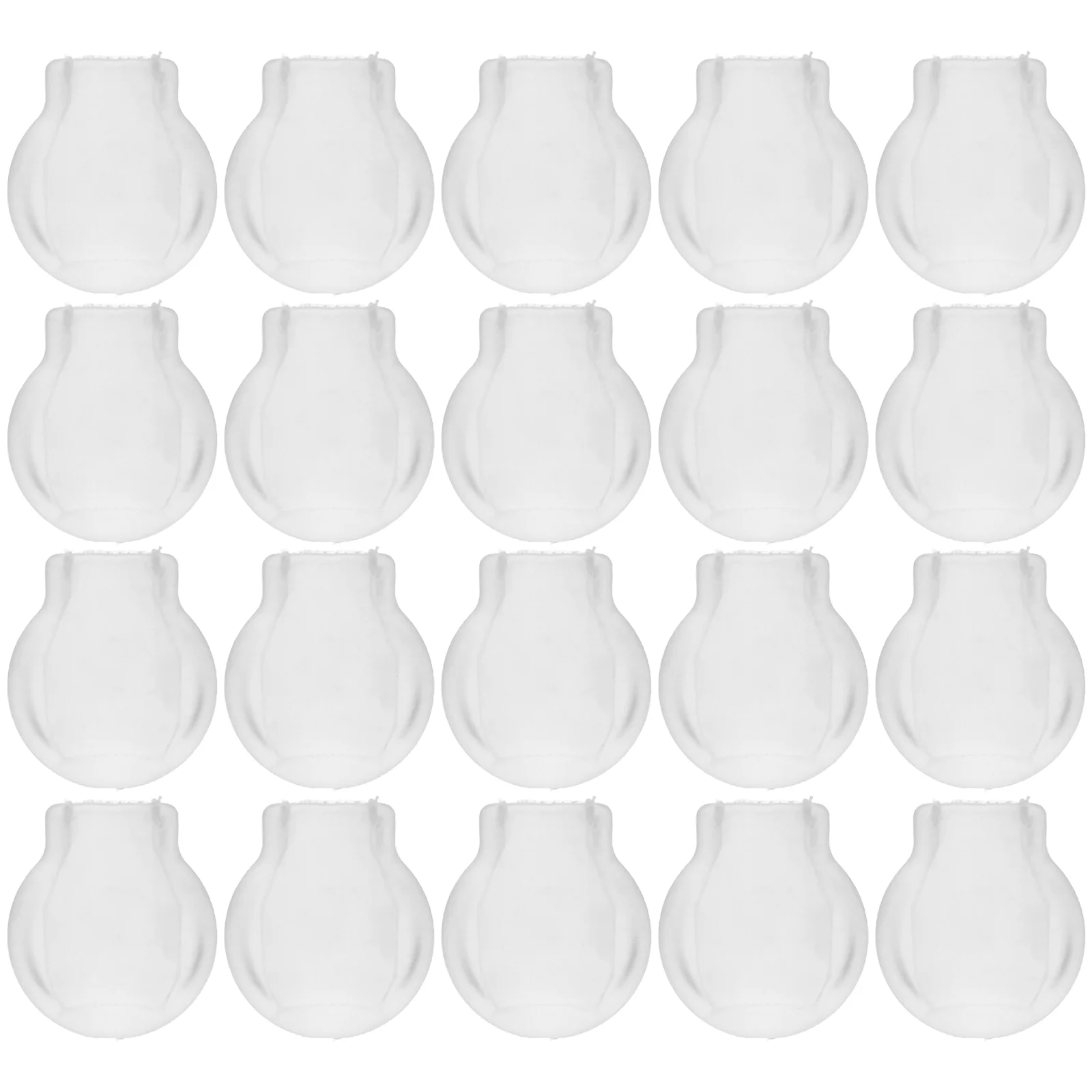 

50 Pcs Earring Gasket Accessories Making Supplies Cushions Clip Pads Earrings Clips Backs Comfort Tpe Screw Replacement