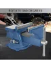 4 Inch Bench Vise Heavy Lock Down Duty Clamps Precision 4 Inch Jaw Width 360° Swivel Base CNC Vise Work Bench For Woodworking Mi 6
