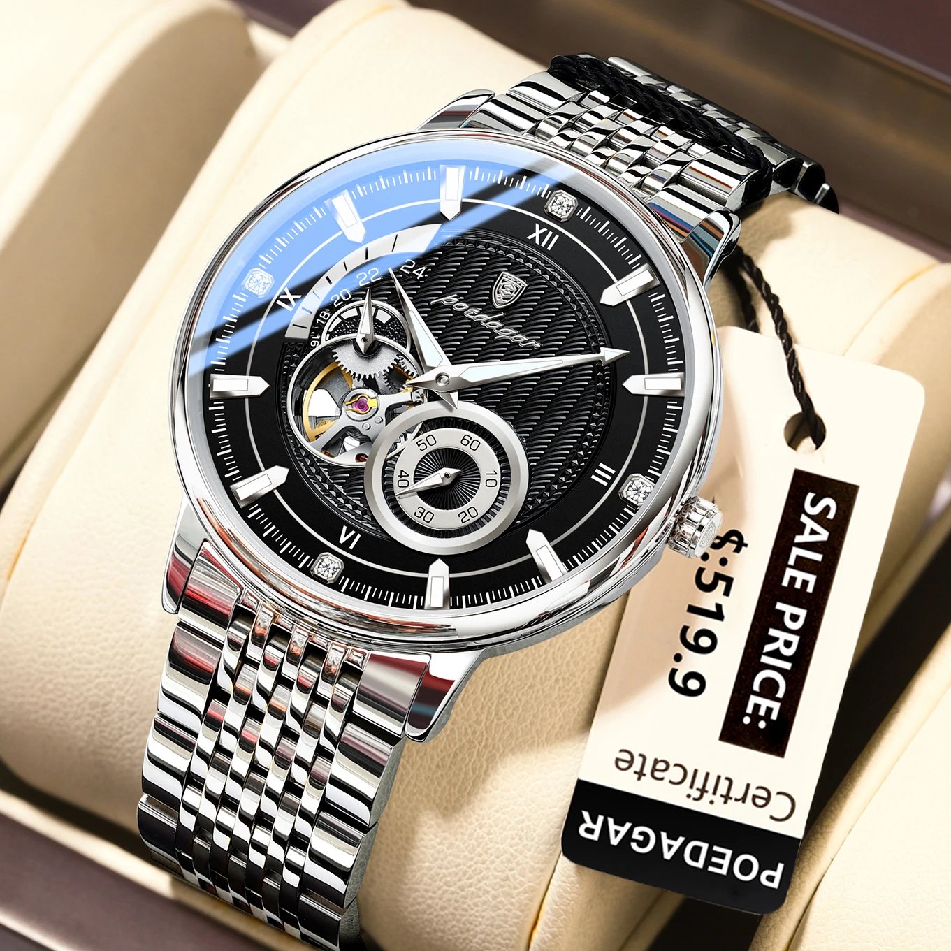 1416 Silver Black
