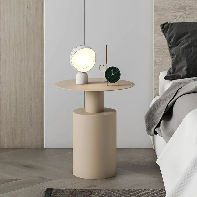 

2023 Year New Aoliviya Official New Nordic Style Modern Simple Bedside Table Bedroom round Small Table Creative Bedside Table Li