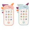 Baby Phone Toy Music Sound Telephone Sleeping Toys With Teether Simulation Phone Kids Infant Early Educational Toy Kids Gifts 1