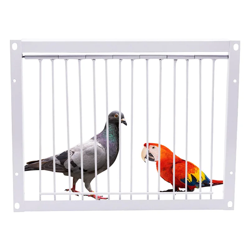 Pigeon Door Wire Bars Frame Ingresso Singolo Intrappolamento Porte Gabbia E Nidi Uccelli Cattura Bar Rimovibile Nidi Porta D'Ingresso Curtai 1 Pz