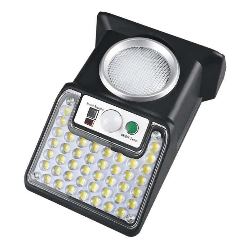 

Солнечная лампа, высококачественный материал, водонепроницаемая, с дистанционным управлением, телефон с датчиком человека, быстрая зарядка для улицы, сада, крыльца, светодиодная лампа