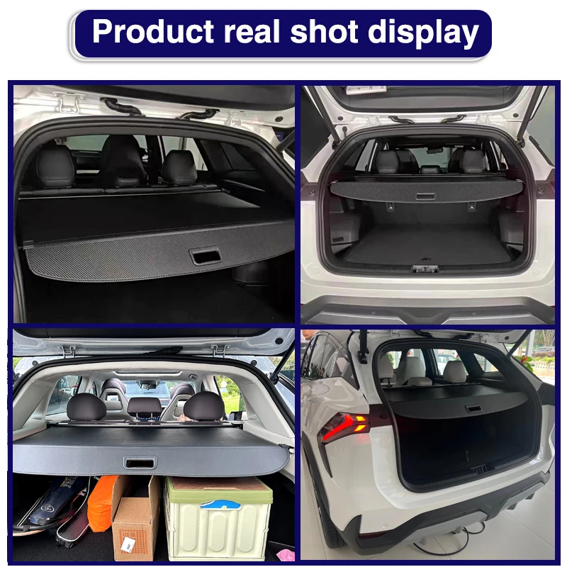 Trunk Cargo Cover For GWM Wey Tank 300 Accessories 2020 2021 2022 2023 2024 Car Curtain Partition Decoration Shade Rear Trey Mat