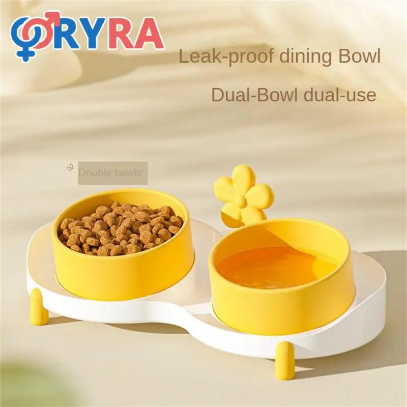 

Миска для домашних питомцев, нескользящая, с поворотом, для риса и собак