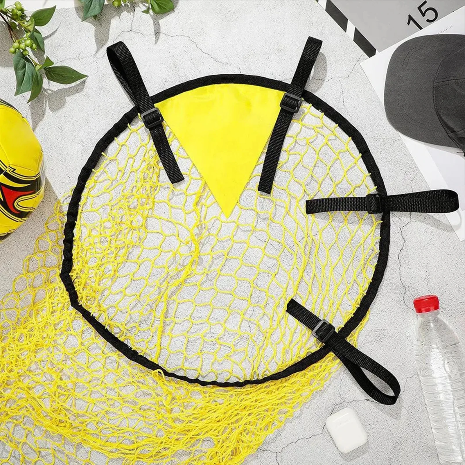 1 Pcs Youth Football Aiming Net Foldable Goal For Training Shooting
