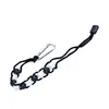 Golf Stroke Score Counter With Golf Bead Chain Stroke Bead Counter Bracelet With Simple Clip Nylon Woven Rope Golf Training Aids 4