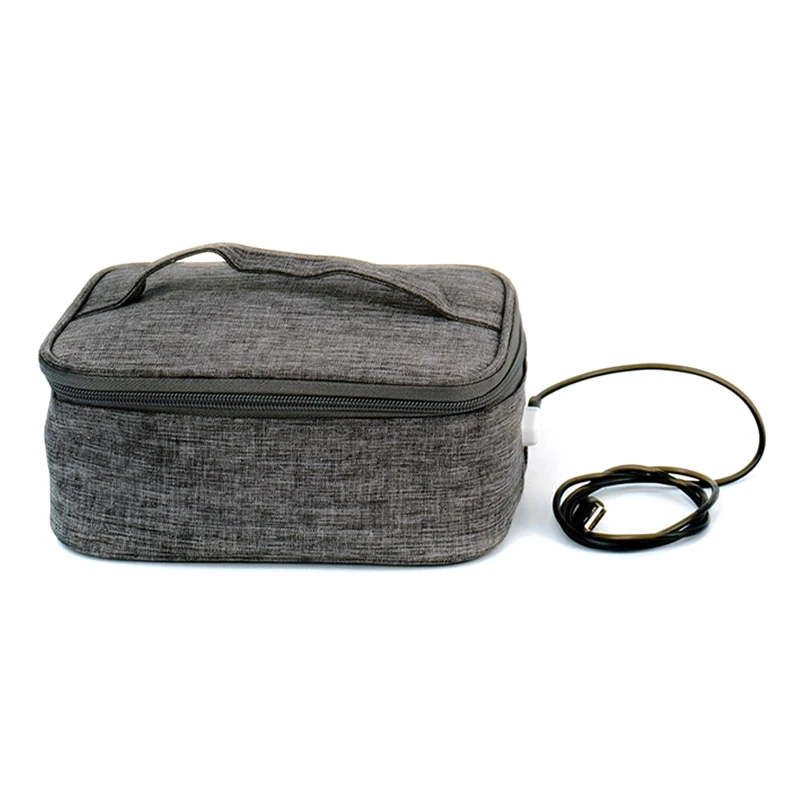 

USB Heating Lunch Box Insulated Lunch Bag for Women Men Meal Prep Lunch Box