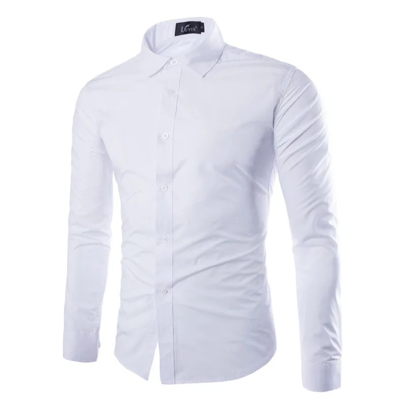 Camicie a righe da uomo camicia da uomo Slim Fit da lavoro a maniche lunghe nero bianco 2022 abbigliamento sociale Camisa Masculina Vetement Homme