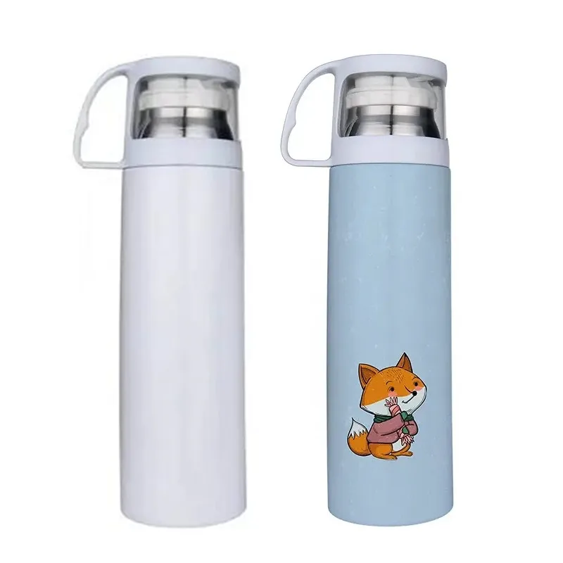 1pc Insulated Water Bottle, 17oz Stainless Steel Water Bottles