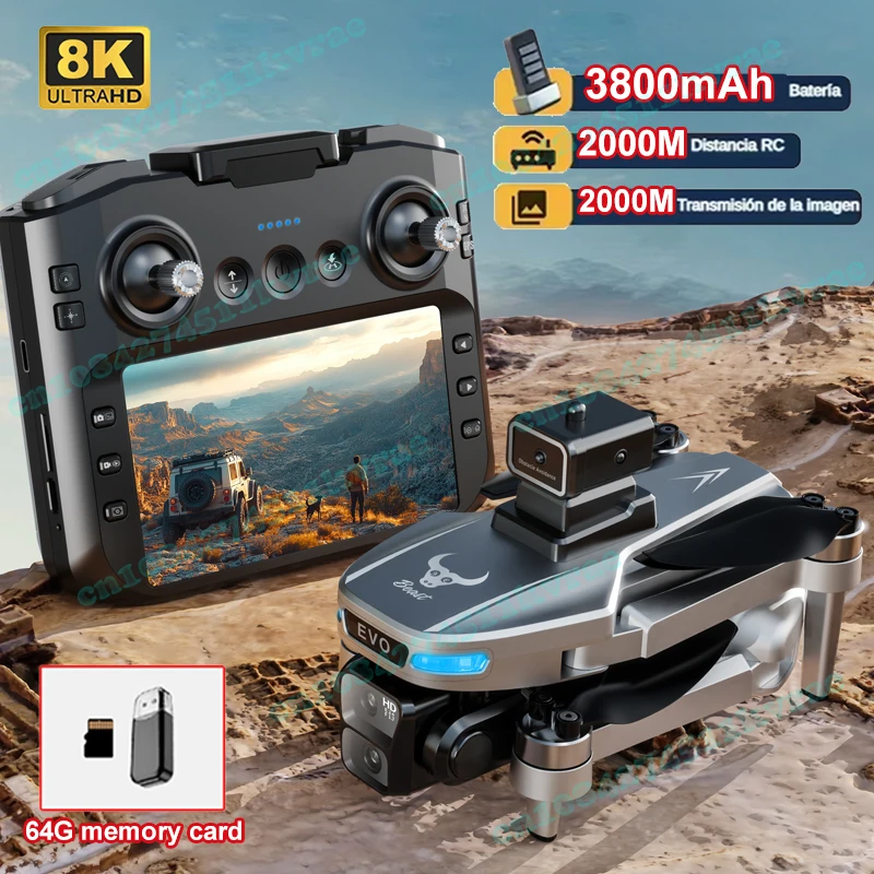 SG901 Pro / MAX FPV Drone Professional 8K HD Camera 5G WIFI 4.5 Inch Screen RC Quadcopter GPS Drones Brushless Motor Dron Toys SG901 Pro / MAX FPV Drone Professional 8K HD Camera 5G WIFI 4.5 Inch Screen RC Quadcopter GPS Drones Brushless Motor Dron Toys