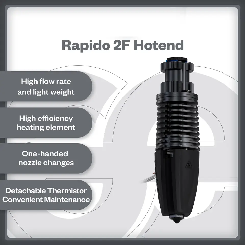 FYSETC Phaetus Rapido Hotend 2.0 HF/UHF Support Fast Printing and Fast Heating For Voron Vzbot 3d Printers image 7