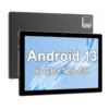 Android 13 Tablet 2024 New 10-inch Tablet 6GB+6GB RAM + 128GB ROM + 1TB Expansion, RK3562 Quad Core, 2.4G/5G WiFi Tablet 1
