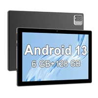 Android 13 Tablet 2024 New 10-inch Tablet 6GB+6GB RAM + 128GB ROM + 1TB Expansion, RK3562 Quad Core, 2.4G/5G WiFi Tablet 1