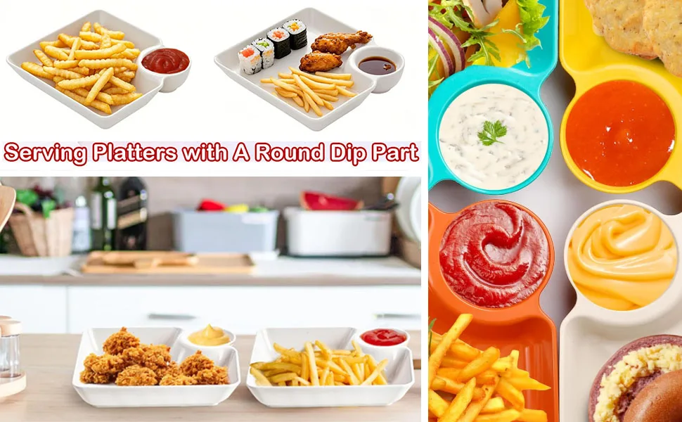 Chips and Dip Plates