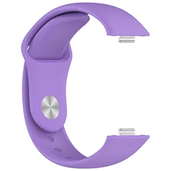 Silicone Strap for Smartwatch Replacement Bracelet - Universal Fit Accessories (Lilac Purple)