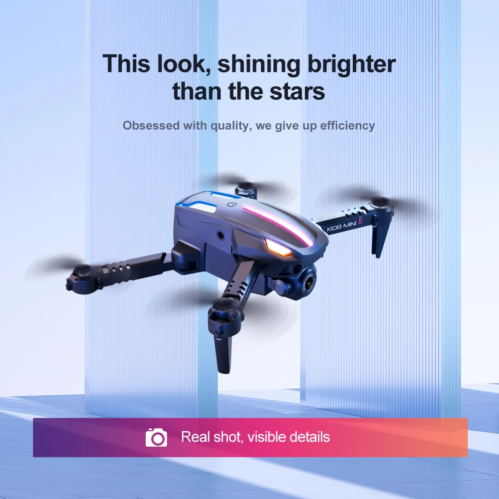 K108 Drone, kidb real shot gives up efficiency, gives up visible details .